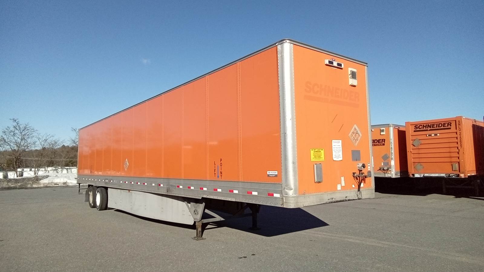 2015 Hyundai 53 ft Dry Van Trailer