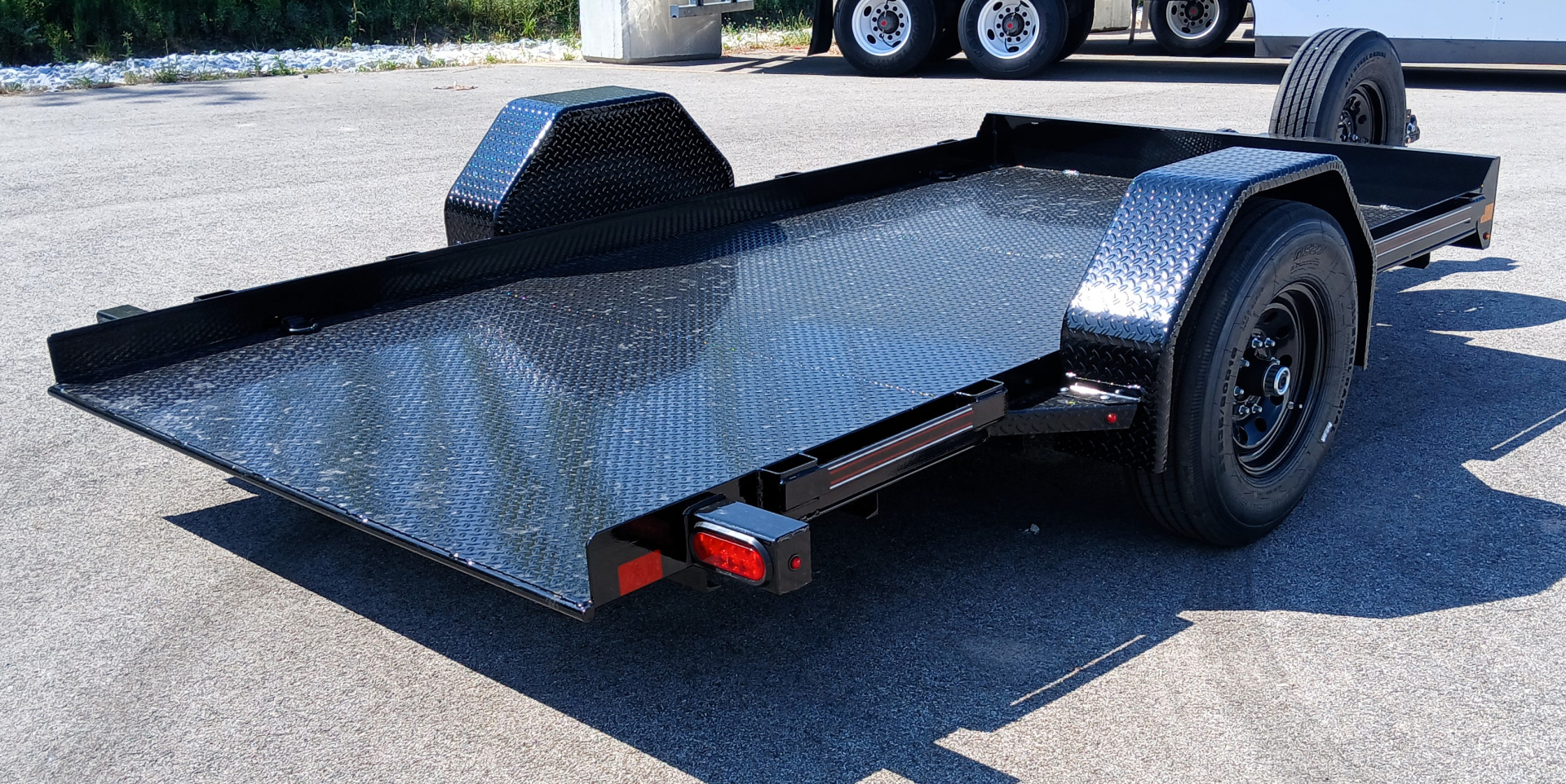 Diamond C 77x12 Scissor Lift Trailer Equipment Trailer