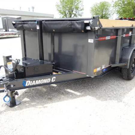 2025 Diamond C 77x12 12k Dump Trailer