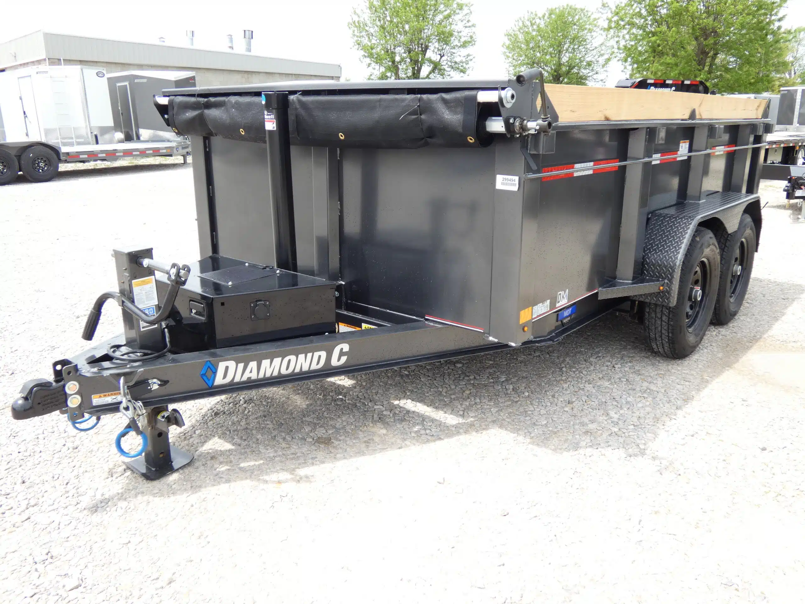 2025 Diamond C 77x12 12k Dump Trailer