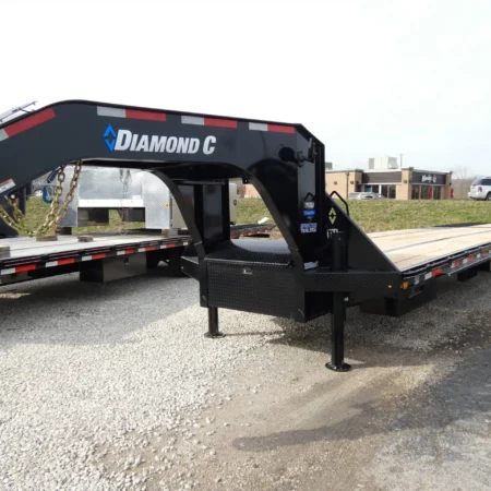 2026 Diamond C 102x40 40k Hydraulic Gooseneck Equipment Trailer