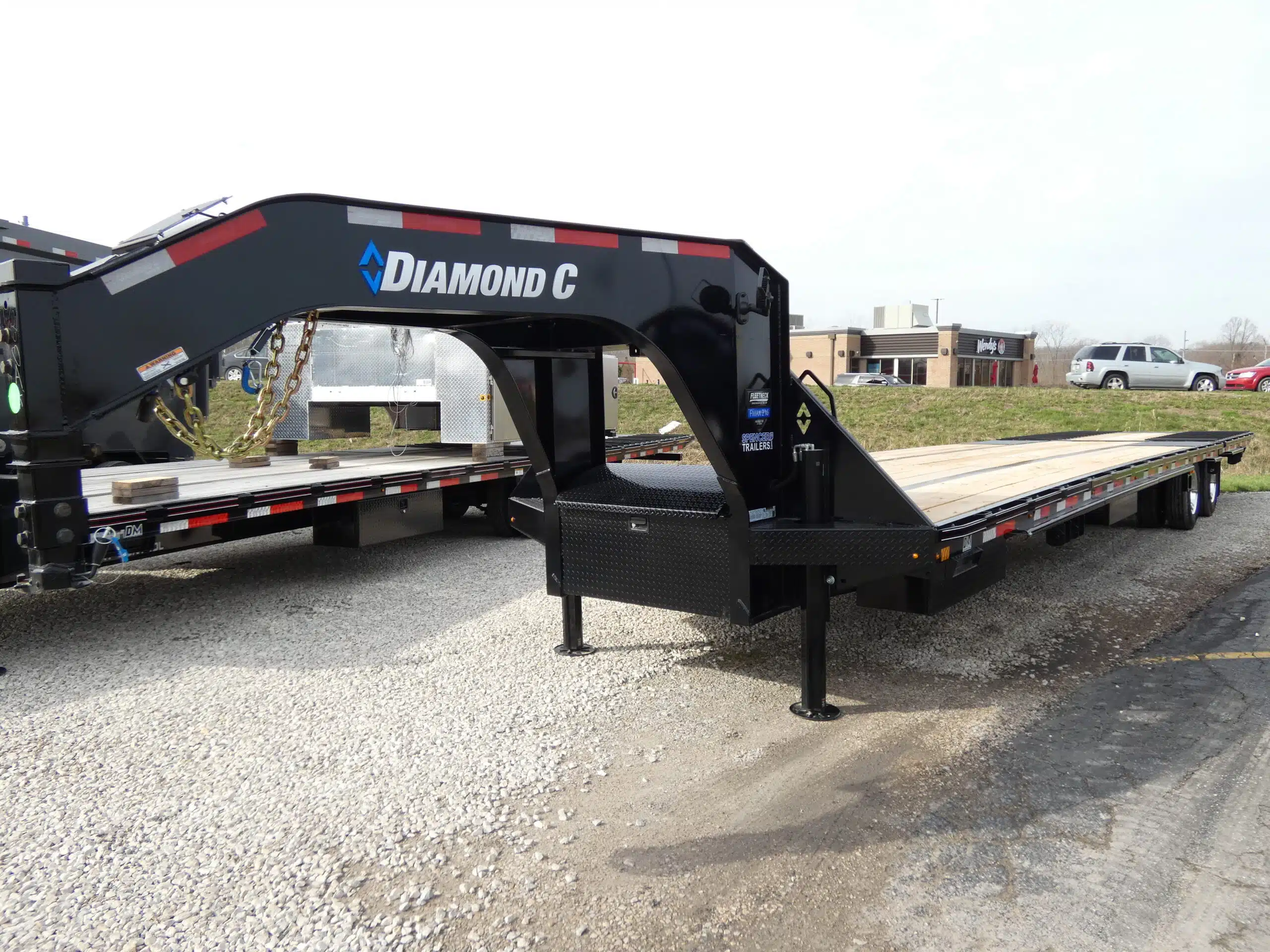 2026 Diamond C 102x40 40k Hydraulic Gooseneck Equipment Trailer