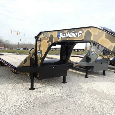 2026 Diamond C102x35 Hydraulic Gooseneck Equipment Trailer
