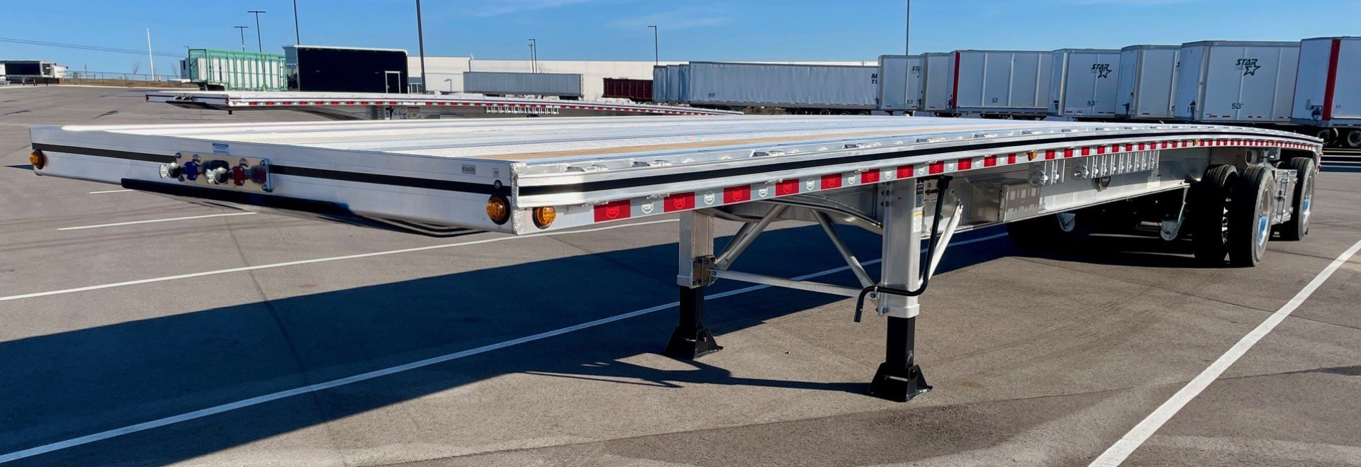 2026 MAC 48ft Flatbed Semi Trailer