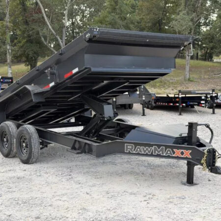 2026 RawMaxx 7X14 14K GVWR Dump Trailer For Sale