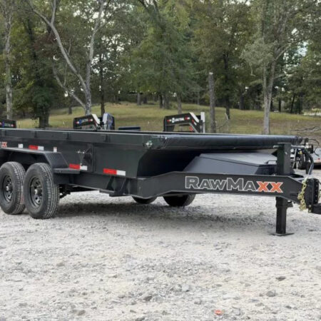 2026 RawMaxx 7X14 14K GVWR Dump Trailer For Sale