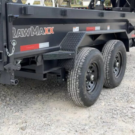 2026 RawMaxx 7X14 14K GVWR Dump Trailer For Sale