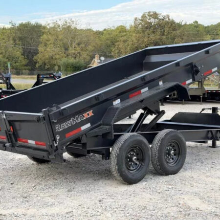 2026 RawMaxx 7X14 14K GVWR Dump Trailer For Sale