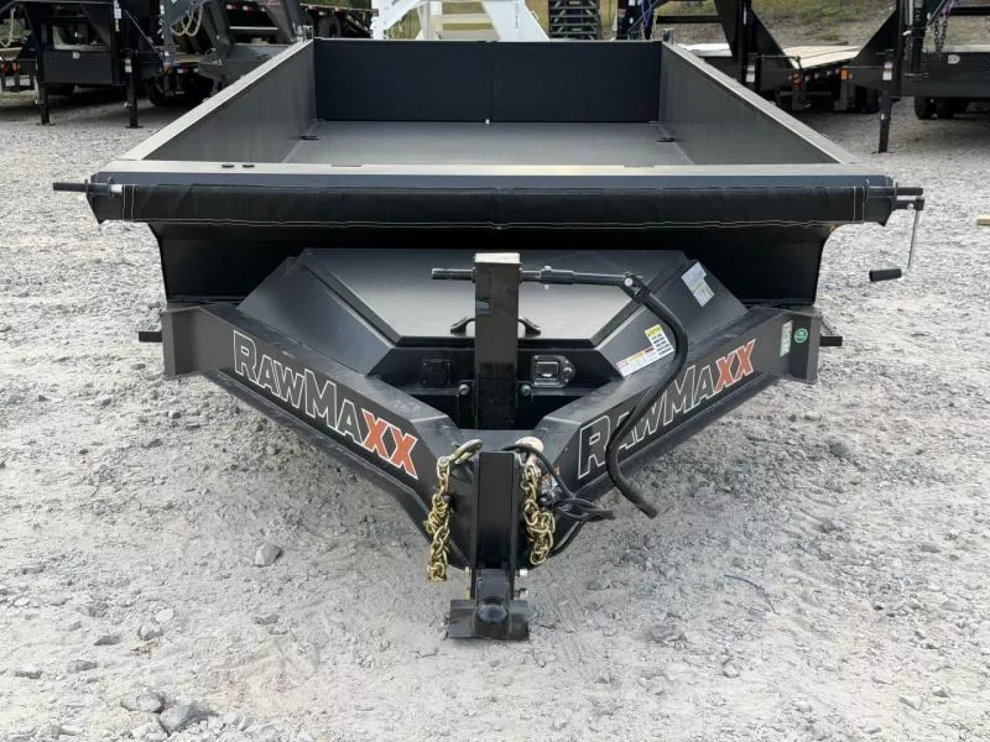 2026 RawMaxx 7X14 14K GVWR Dump Trailer For Sale