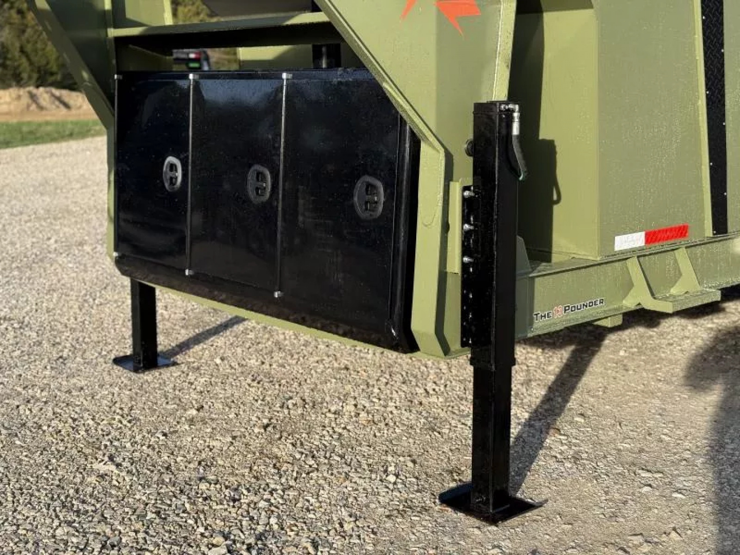 2026 RawMaxx 83X14 Gooseneck Dump Trailer 16K GVWR