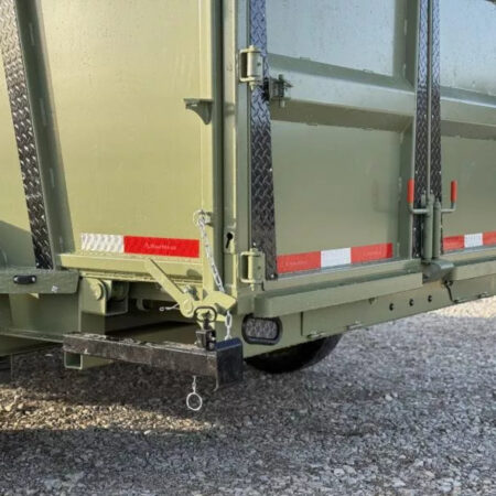 2026 RawMaxx 83X14 Gooseneck Dump Trailer 16K GVWR