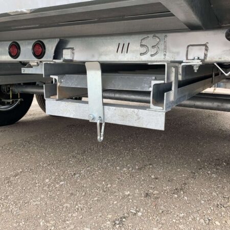 N&N Galvanized Dump Trailer