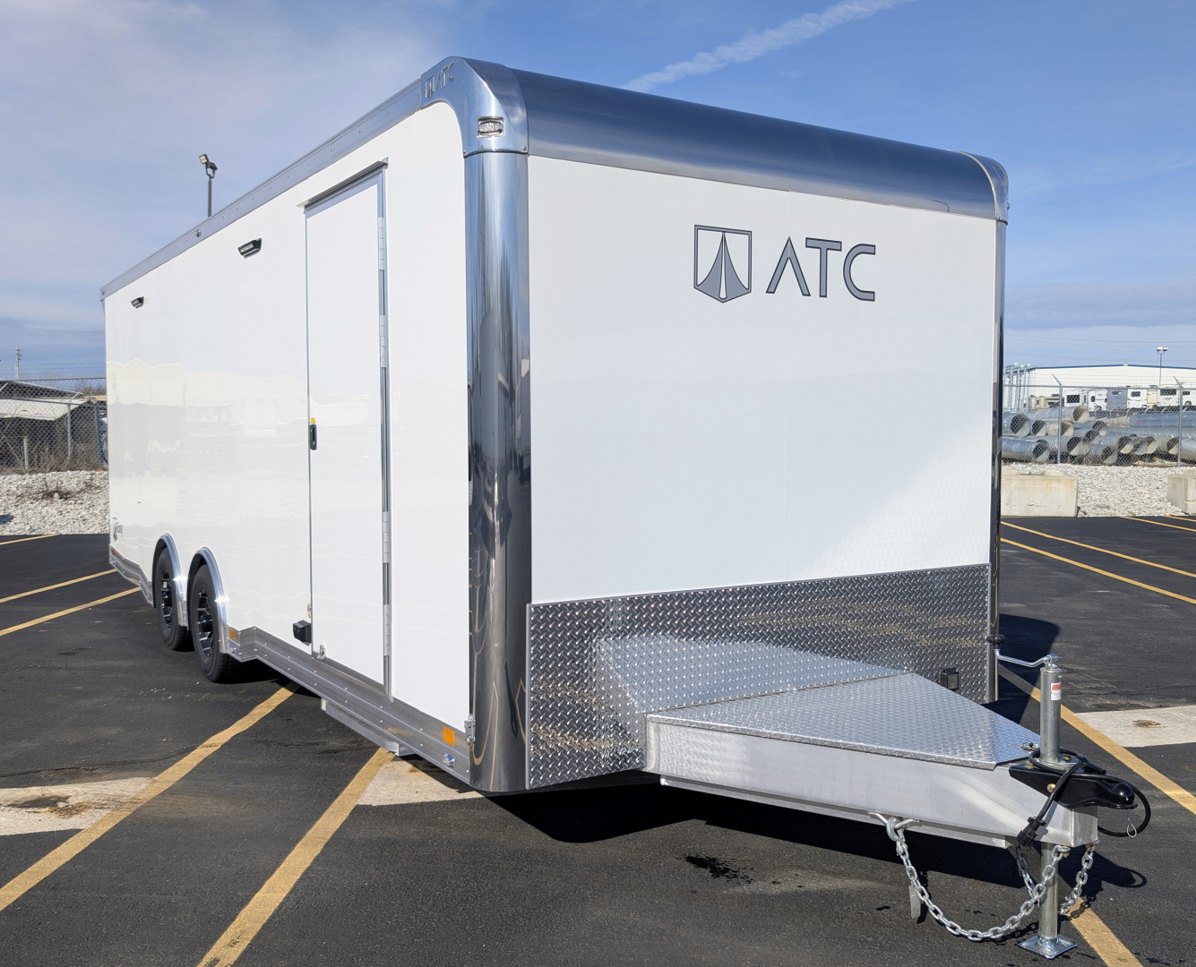 ATC 24ft RoM 500 Aluminum Car Racing Trailer