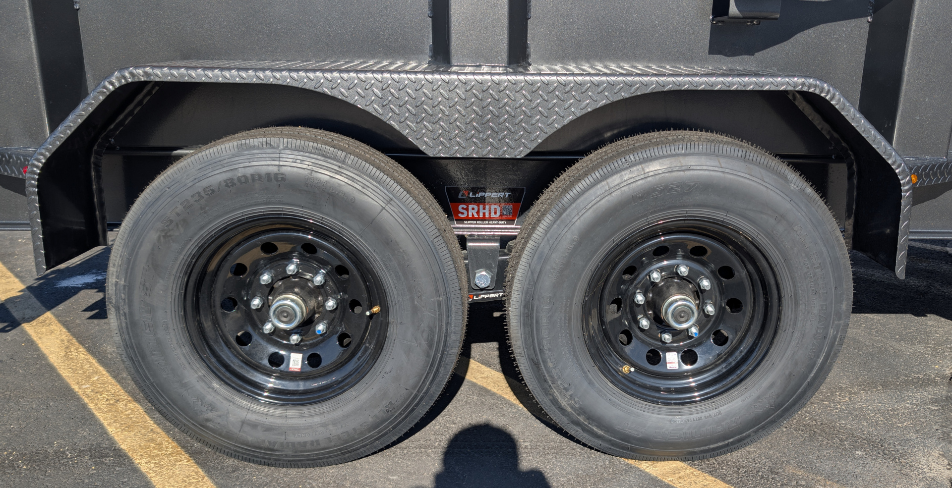 Diamond C 14ft Dump Trailer