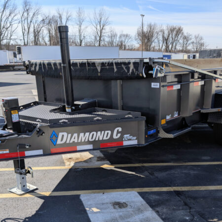 Diamond C 14ft Dump Trailer