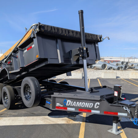 Diamond C 14ft Dump Trailer