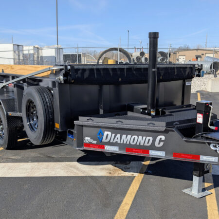 Diamond C 14ft Dump Trailer