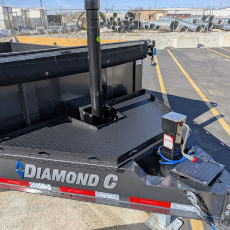 Diamond C 14ft Low Profile Dump Trailer