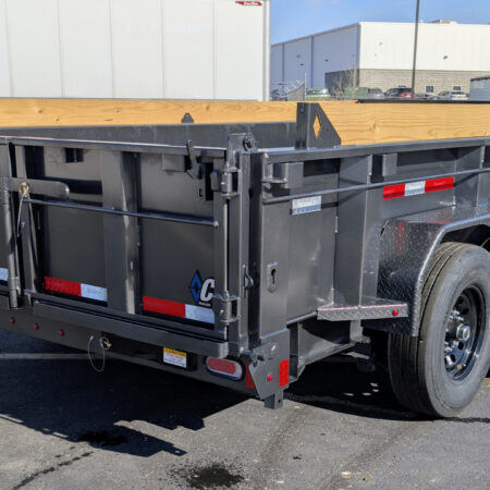 Diamond C 14ft Low Profile Dump Trailer