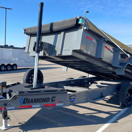 Diamond C 16ft Dump Trailers 18K GVWR