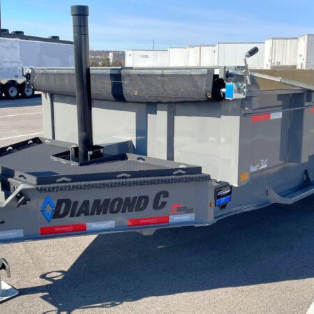 Diamond C 16ft Dump Trailers 18K GVWR
