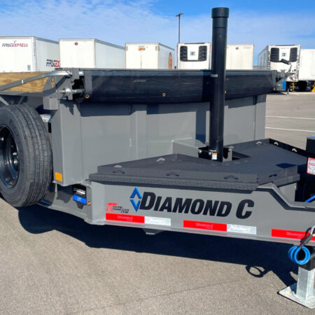 Diamond C 16ft Dump Trailers 18K GVWR