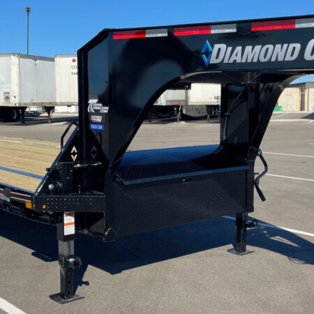 Diamond C 40ft Gooseneck Flatbed Trailer 18k GVWR