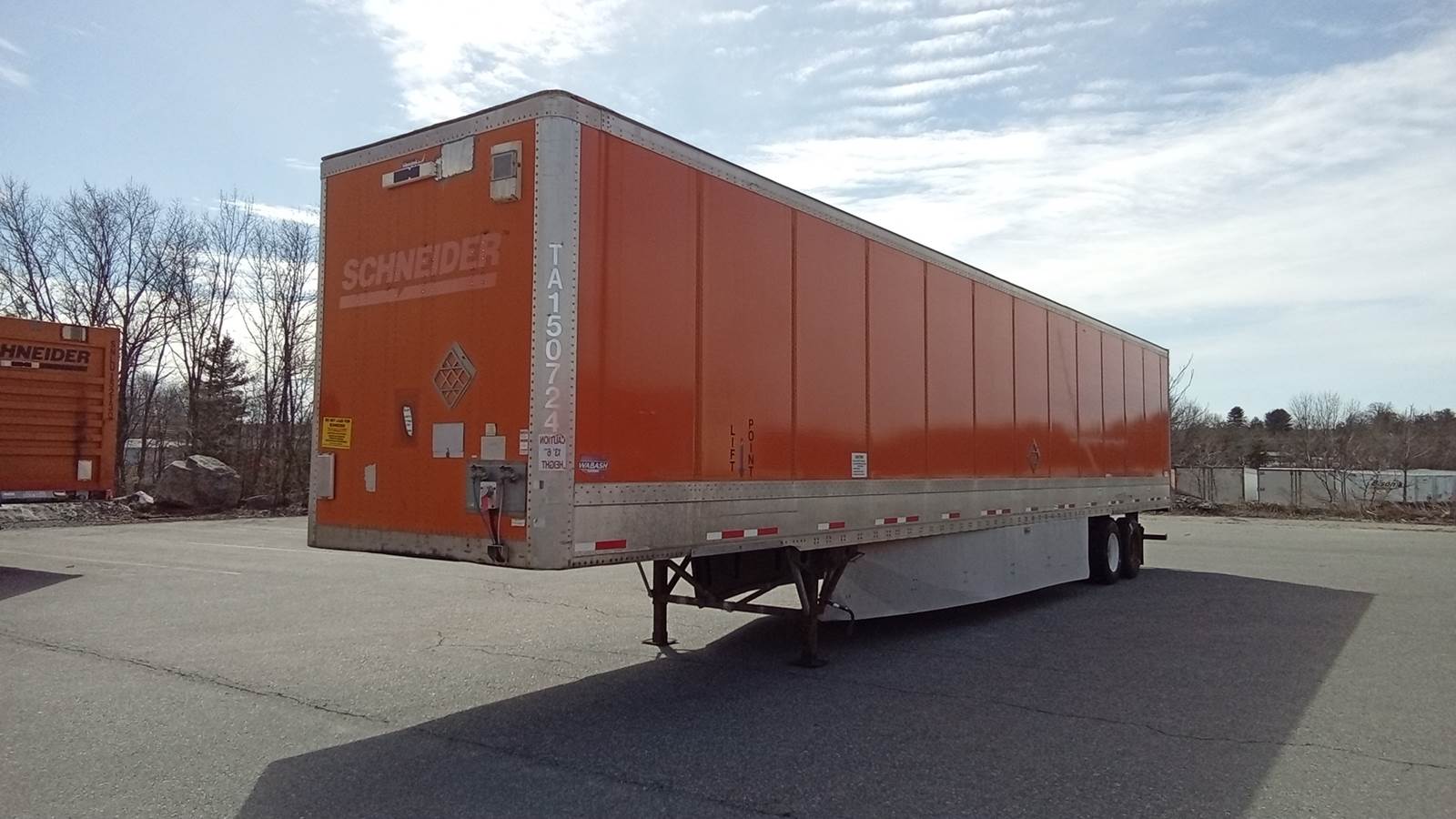 2015 Wabash 53 ft Dry Van Trailer