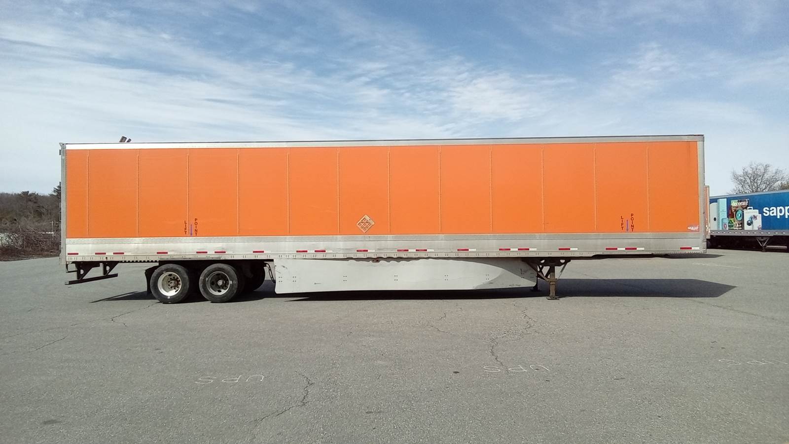 2015 Wabash 53 ft Dry Van Trailer