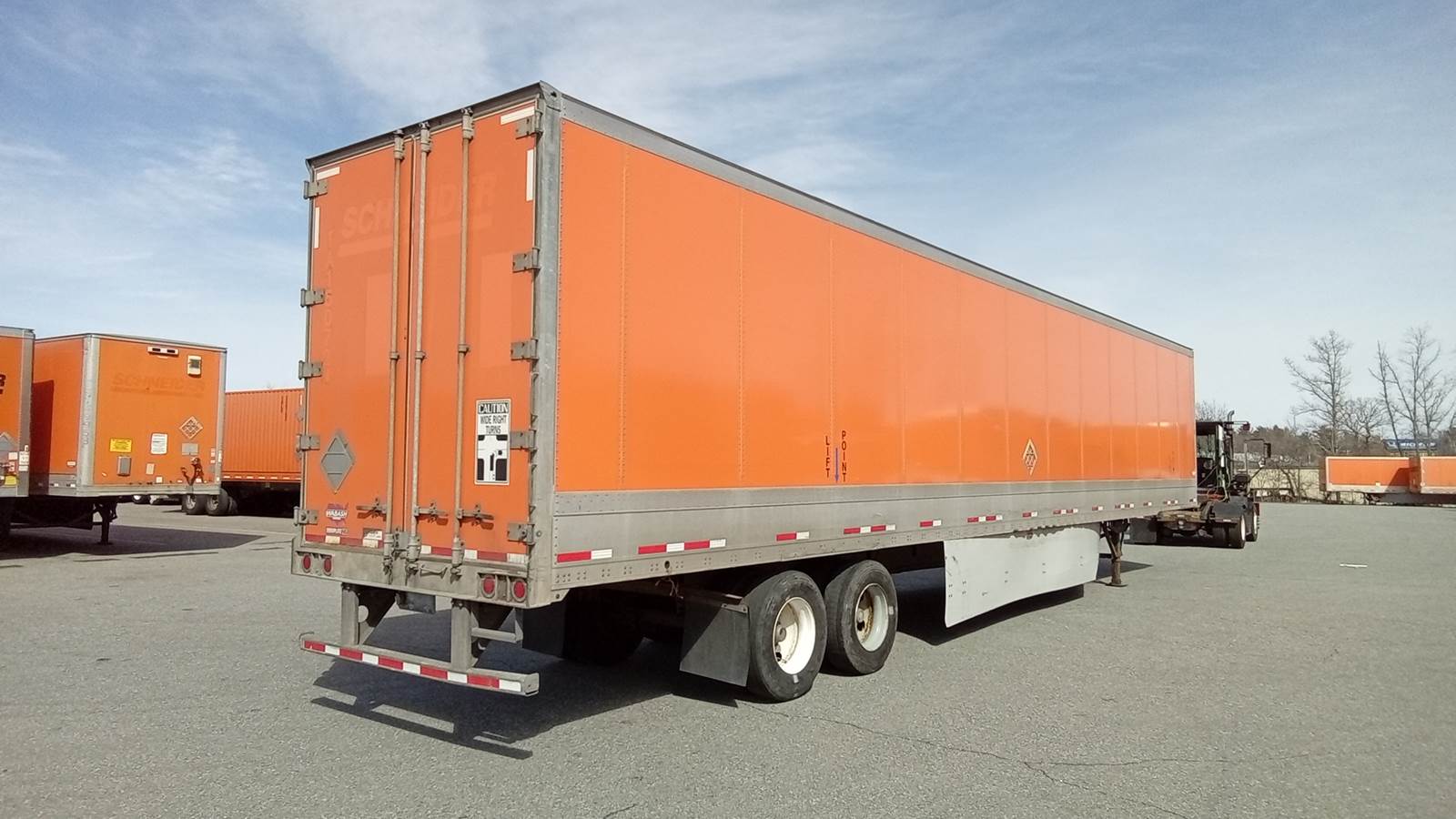 2015 Wabash 53 ft Dry Van Trailer