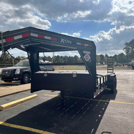 2021 Delco 20 ft Gooseneck Trailer