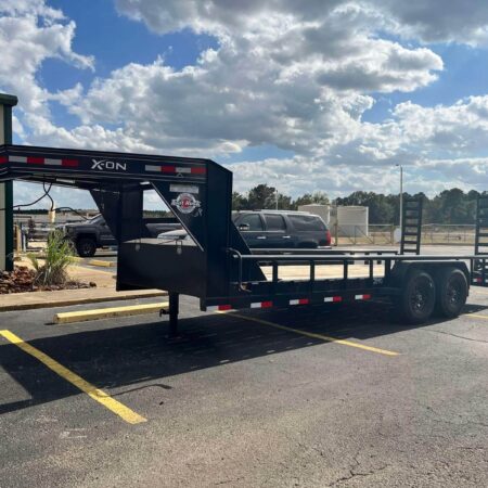 2021 Delco 20 ft Gooseneck Trailer
