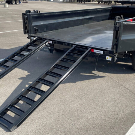 Horizon 14x 83 EZ7 BLACK Dump Trailer 14k GVWR
