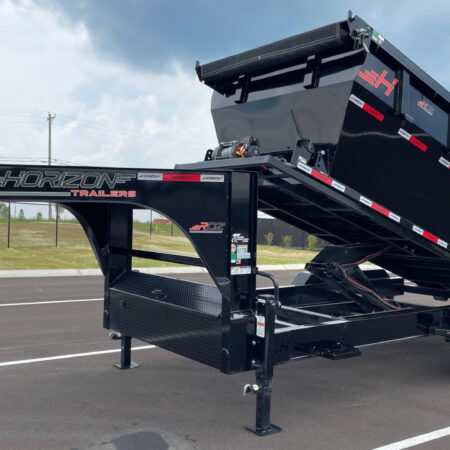 Horizon 16ft Gooseneck Dump Trailer