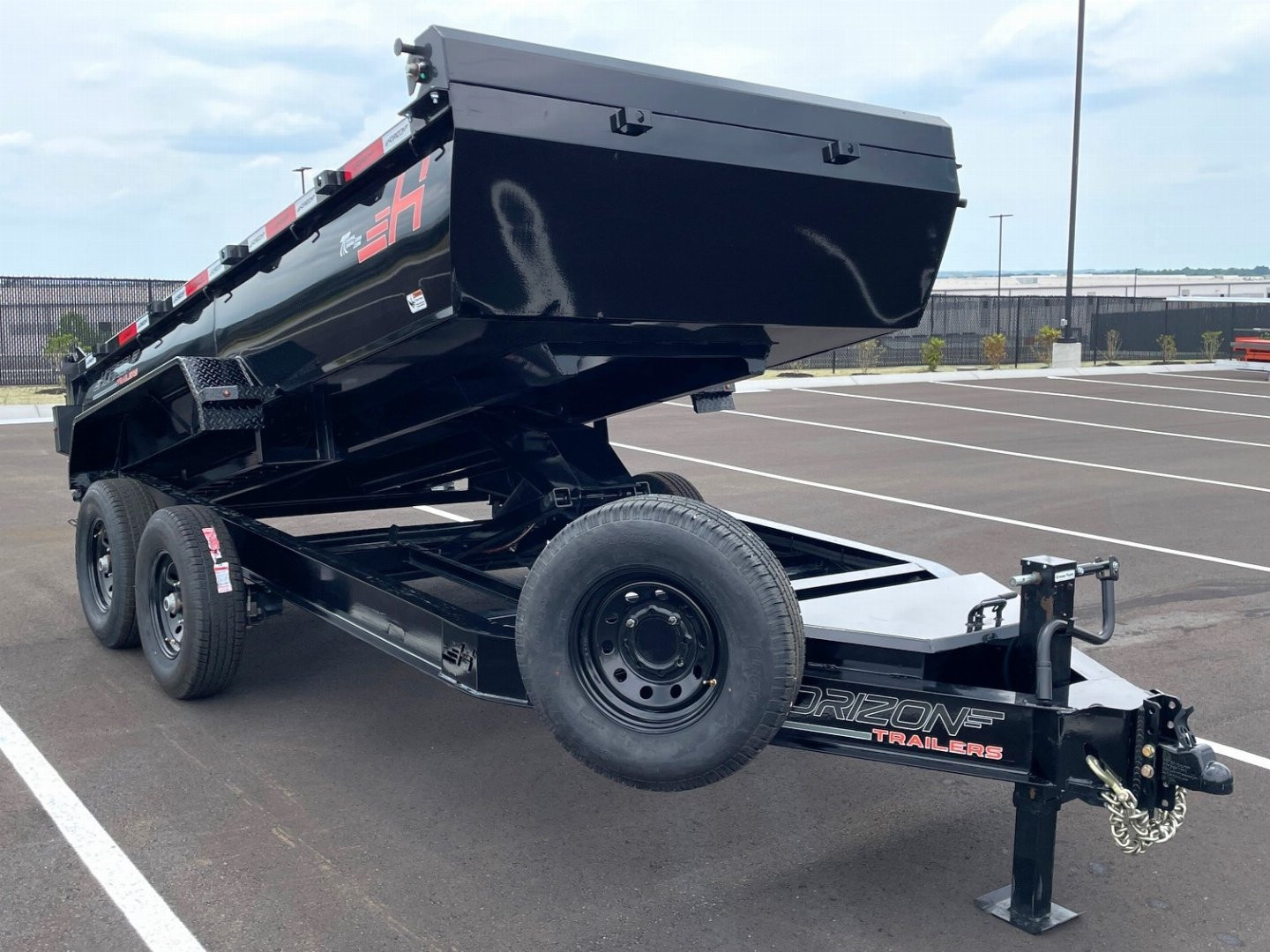 Horizon Trailers HZ7 14ft Dump Trailer 14k GVWR