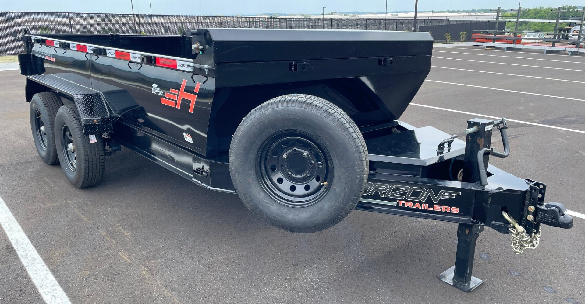 Horizon Trailers HZ7 14ft Dump Trailer 14k GVWR