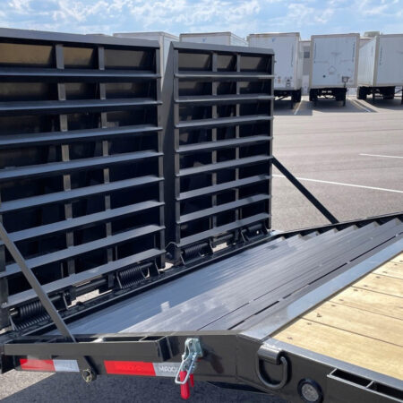 Maxx D GSX 25ft Gooseneck Flatbed Trailer 18K GVWR