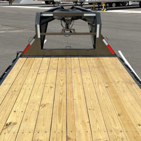 Maxx D GSX 25ft Gooseneck Flatbed Trailer 18K GVWR