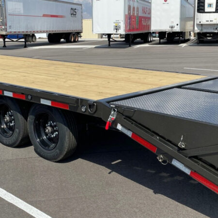Maxx D GSX 25ft Gooseneck Flatbed Trailer 18K GVWR
