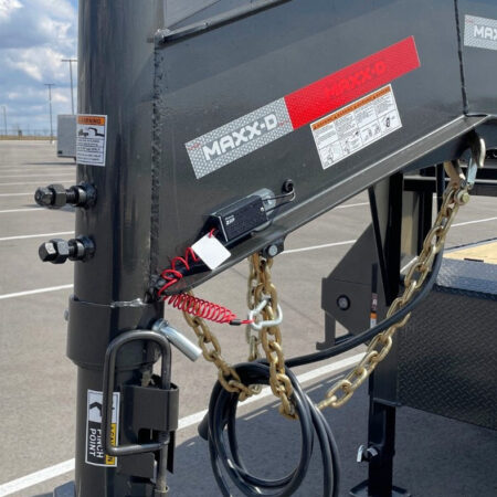 Maxx D GSX 25ft Gooseneck Flatbed Trailer 18K GVWR