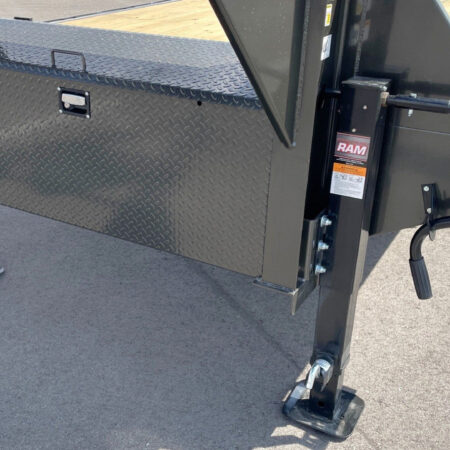 Maxx D GSX 25ft Gooseneck Flatbed Trailer 18K GVWR