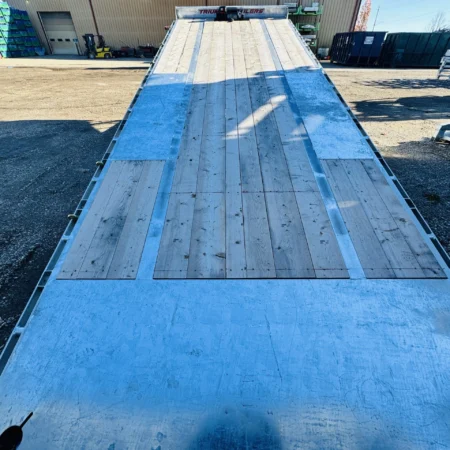 24 Foot Galvanized Power Tilt Deckover Trailer