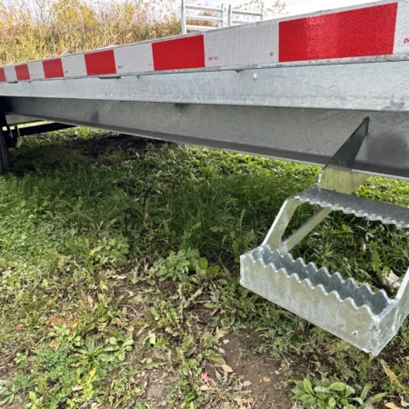 20 FT Flat Bed Deckover Galvanized Trailer 14K