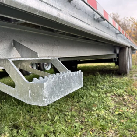 20 FT Flat Bed Deckover Galvanized Trailer 14K