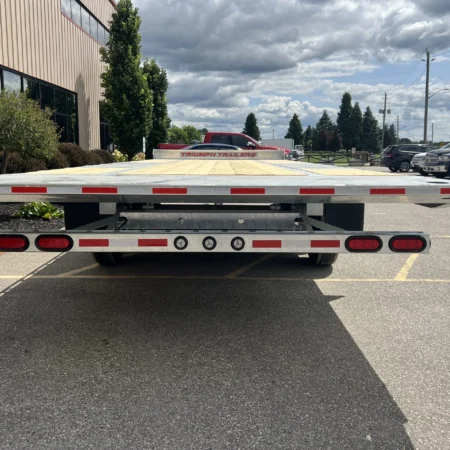 24 Foot Galvanized Power Tilt Deckover Trailer