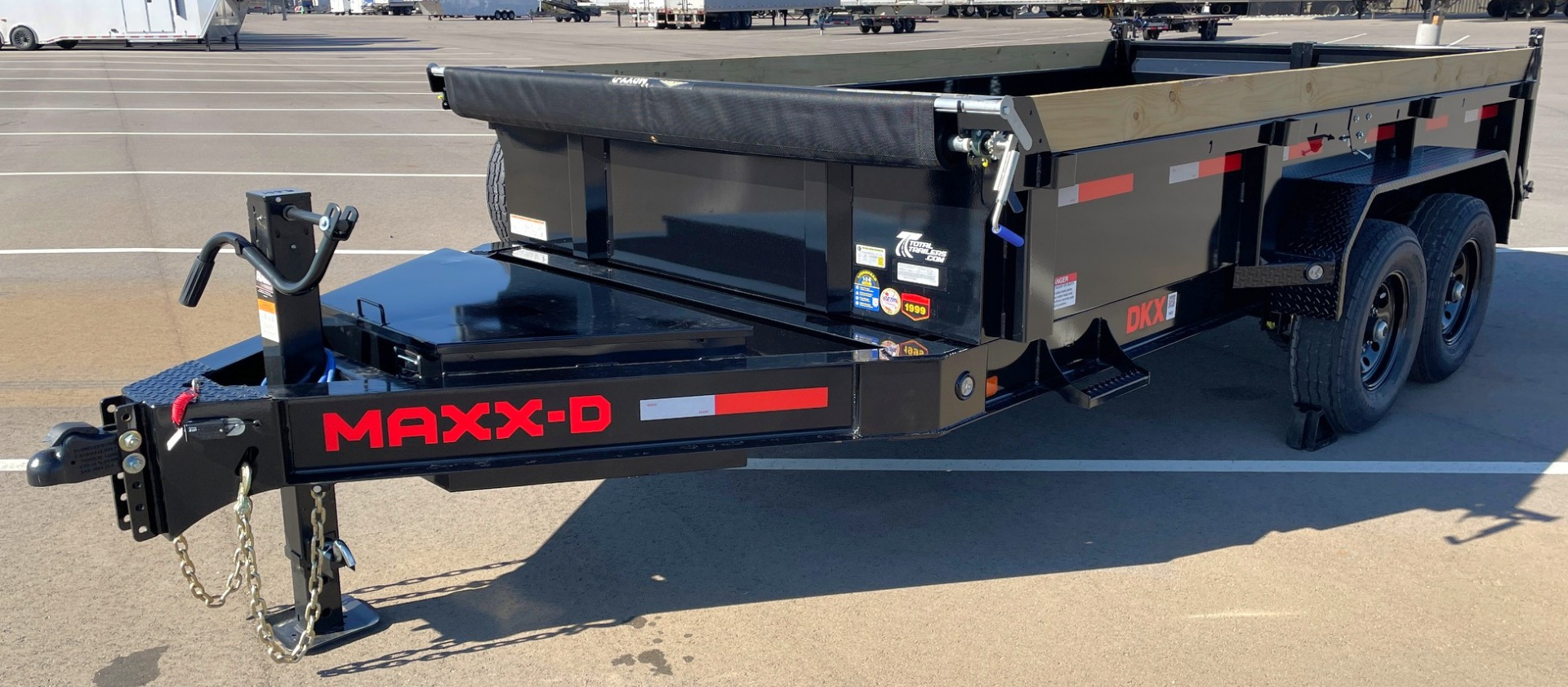 MAXX D DKX 14ft Dump Trailer 14k GVWR