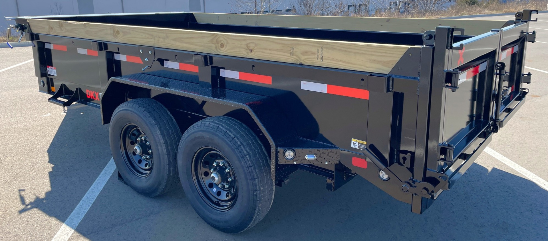 MAXX D DKX 14ft Dump Trailer 14k GVWR