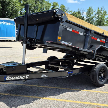 New Diamond C 12ft Dump Trailer