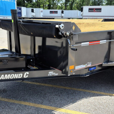 New Diamond C 12ft Dump Trailer