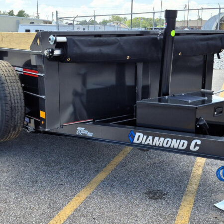New Diamond C 12ft Dump Trailer